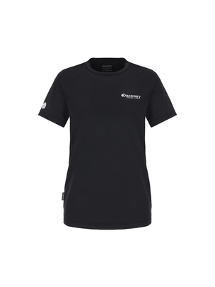 [WMS] Arch Logo Cooling Short Sleeve Shirts Black
