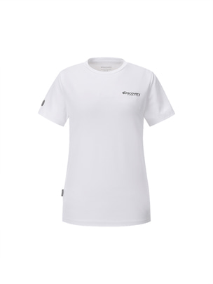 [WMS] Arch Logo Cooling Short Sleeve T-Shirt Off White