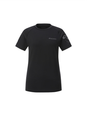 [WMS] Raglan Cooling Short Sleeve T-Shirt Black