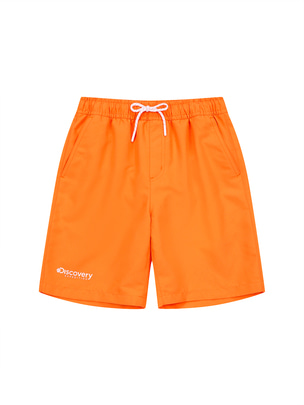 [KIDS] String Board Shorts (Solid Color) Orange