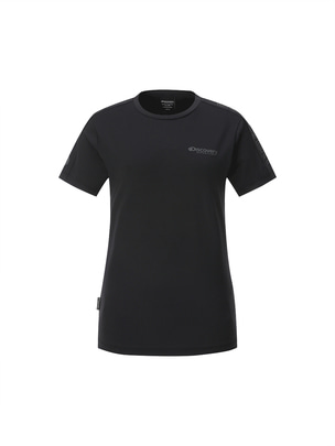 [WMS] Sleeve Point Cooling Short Sleeve T-Shirt Black