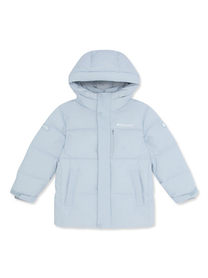 [KIDS] Family Leicester-G Rds Goose Down Shorts Jacket L.Grey