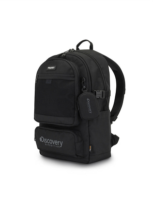 Steely Two Pocket Backpack Black