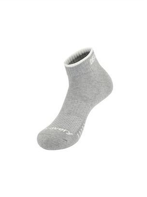 Basic Ankle Socks Melange Grey