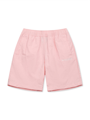 [KIDS] Color Woven Shortss D.Pink