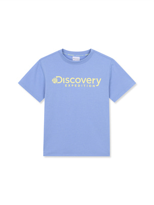 [KIDS] Big Logo Shorts Sleeve T-Shirts Blue