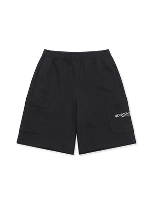 [KIDS] Outpocket Lightweight Training Pants Black