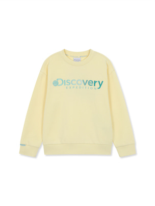[KIDS] Big Logo Sweatshirt L.Yellow