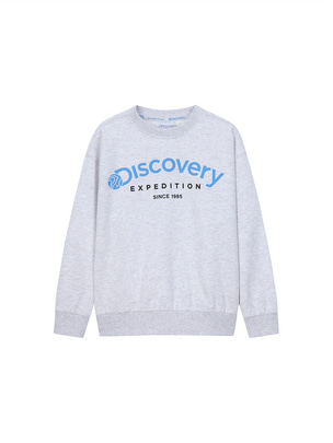 [KIDS] Color Training Sweatshirt L.Melange Grey