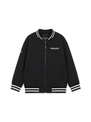 [KIDS] Blouson Windbreaker Jacket Black