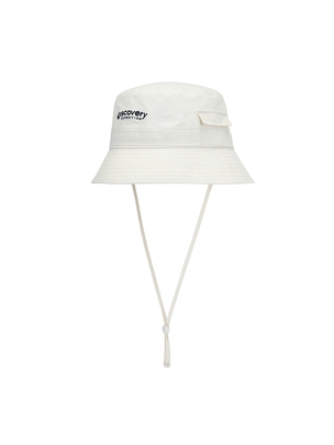 Camping BUCKET Hat Ivory