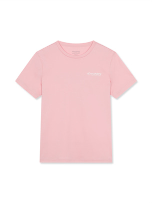 [WMS] Discovery Character Graphic T-Shirt Pink