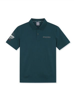 Logo Collar T-Shirts D.Turquoise