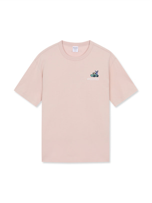 Back Graphic T-Shirts L.Pink