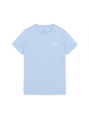 [WMS] Aberdeen Small Logo T-Shirt Skyblue