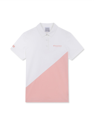 [WMS] Inoblock Collar T-Shirts Pink