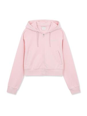 [WMS] Crop Training Jacket Pink