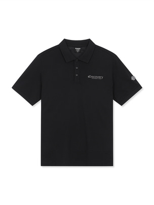 Premium Wappen Collar T-Shirts Black