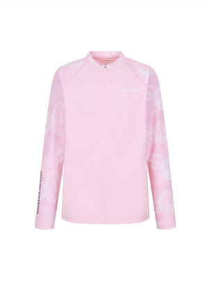 [WMS] Loose Fit Full Zip-Up Jacket Pink
