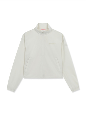 [WMS] Cool Touch High Neck Training Jacket D.Ivory