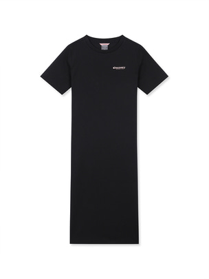 [WMS] Loose Fit Long Dress Black