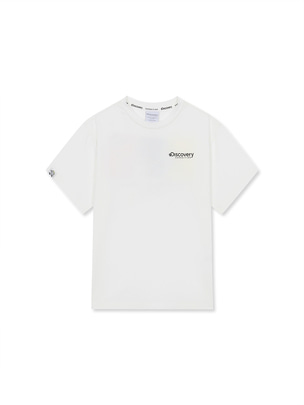 [KIDS] Character Tennis Graphic Shorts Sleeve T-Shirts Off White