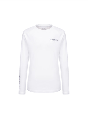 [WMS] Loose Fit Water Long Sleeve Shirts Off White