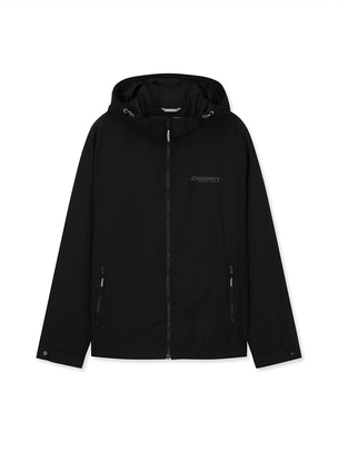 Casual Hooded Jacket Black