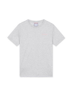 [WMS] Women`S Basic T-Shirts L.Melange Grey