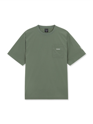 Men`S Woven T-Shirt D.Khaki