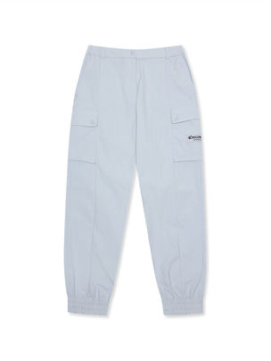 [WMS] Lightweight Tapered Cargo Jogger Pants L.Grey
