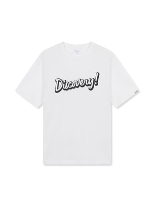 Typo Graphic Overfit T-Shirts Off White