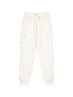 [WMS] Cargo Pocket Training Pants Ivory