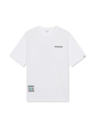 Dicoman Typo Graphic T-Shirts Off White