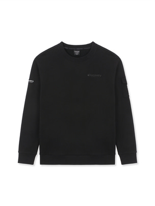 Wappen Pocket Sweatshirt Black