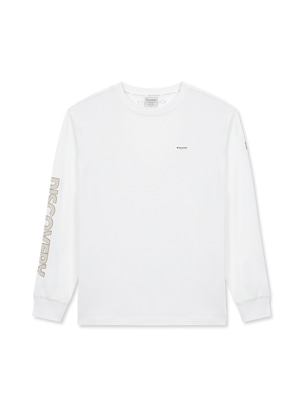 Sleeve Logo Graphic Aeroheat T-Shirts Off White