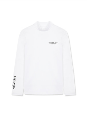 [WMS] High Neck Aeroheat T-Shirts Off White