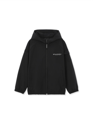 [KIDS] Out Pocket Woven Training Jacket Black