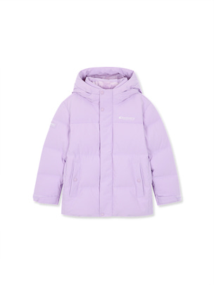 [KIDS] Family Leicester G Rds Goose Shorts Down Jacket Violet