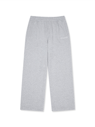 Casual Tapered Fit Traning Pants Melange Grey