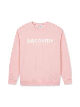 Logan Brushed Sweatshirt L.Pink