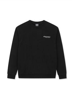 Varsity Typographic Sweatshirt Black