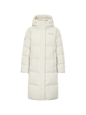 [WMS] Leicester Rds Goose Long Down Jacket D.Ivory