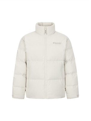 Leicester G Rds High Neck Goose Shorts Down Jacket D.Ivory