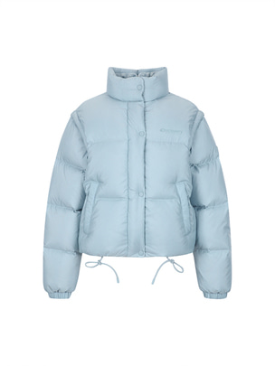 [WMS] 2 In 1 Shorts Rds Down Jacket L.Blue
