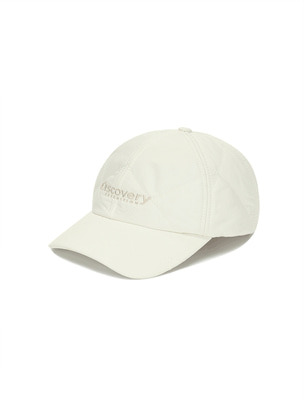 Melrose Quilting Ball Cap Ivory