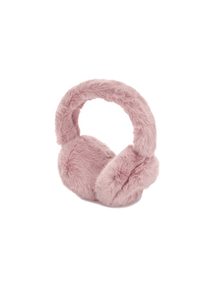 Faux Fur Headband Ear-Muff D.Pink