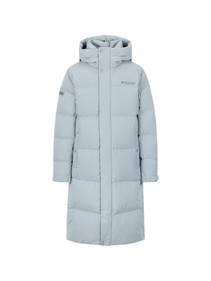 Leicester Rds Goose Long Down Jacket D.Grey