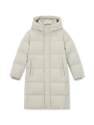 [KIDS] Family Leicester G Rds Goose Long Down Jacket Beige