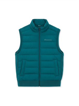Eastern Knit H/B Vest Turquoise